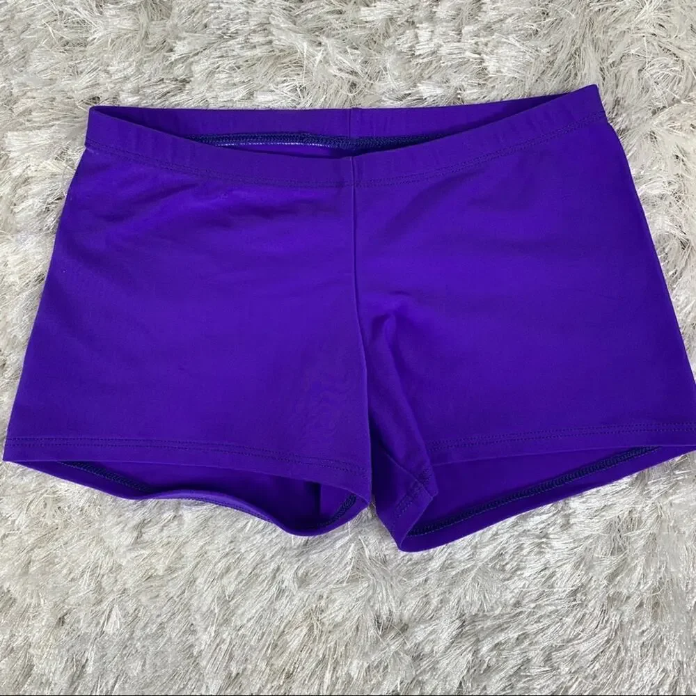 Katrina Purple Bootie Shorts Size Youth Large